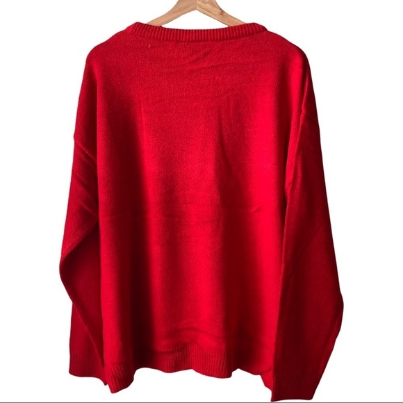 ASOS 🐧(Brave Soul) Plus Size Size US:16 Cute Red christmas Penguin sweat - Picture 6 of 10